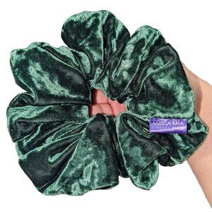 3/$12 Large velvet scrunchie soft & durable velvet hair accessory hand crafted